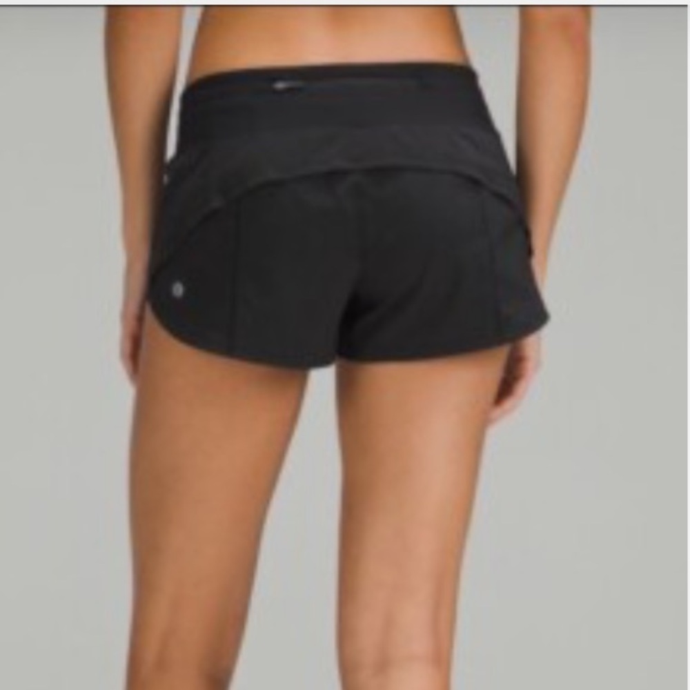 lululemon athletica Black Athletic Shorts - Picture 1 of 14